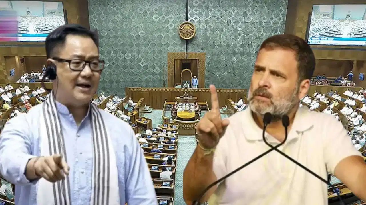 महिला आरक्षण बिल पर नहीं थम रही राहुल और रिजिजू की सियासी जंग, अब केंद्रीय मंत्री ने सोशल मीडिया पर गिनाए नियम