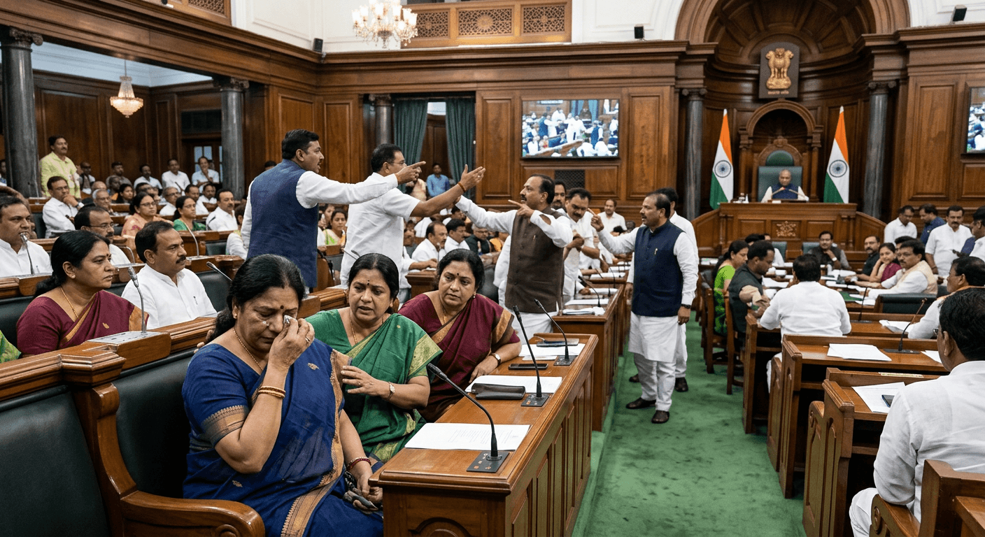 महिला आरक्षण बिल लोकसभा में गिरा, डीलिमिटेशन पर सियासी घमासान तेज