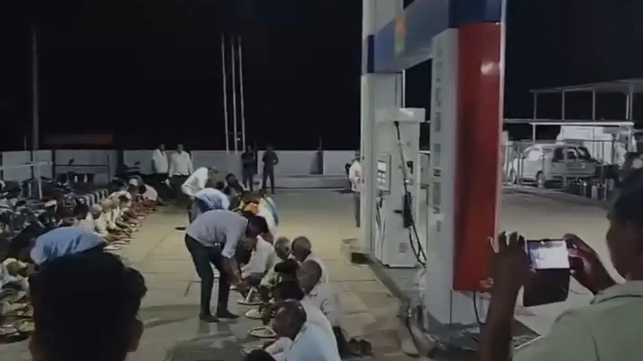 भरपेट खाओ फिर तेल लेकर जाओ...