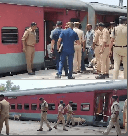 लखनऊ में ट्रेन में बम की सूचना से मचा हड़कंप, ऐशबाग स्टेशन पर रोकी गई राप्ती सागर एक्सप्रेस