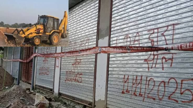 लखनऊ में गरजा LDA का बुलडोजर; 30 बीघा अवैध प्लॉटिंग ध्वस्त, अलीगंज में 6 बड़े शोरूम-कोटक महिंद्रा बैंक सील
